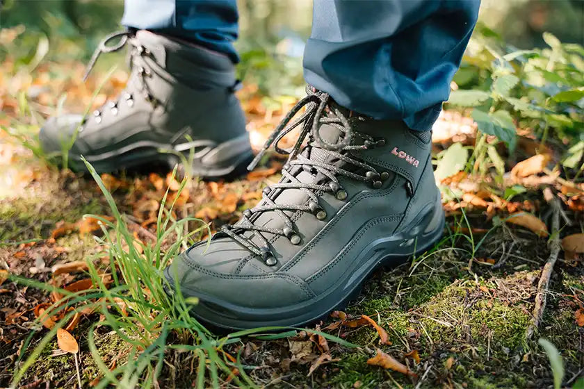 Wanderschuhe richtig schnüren