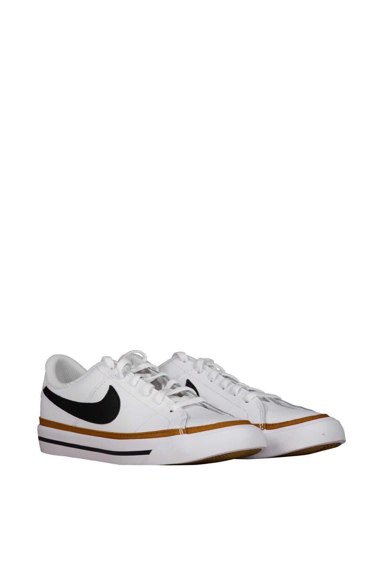 Sneaker COURT LEGACY - 102-WHITE/BLACK-DESERT OCHRE-G - Weiß