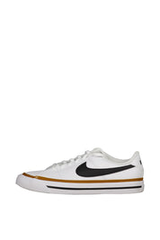 Sneaker COURT LEGACY - 102-WHITE/BLACK-DESERT OCHRE-G - Weiß