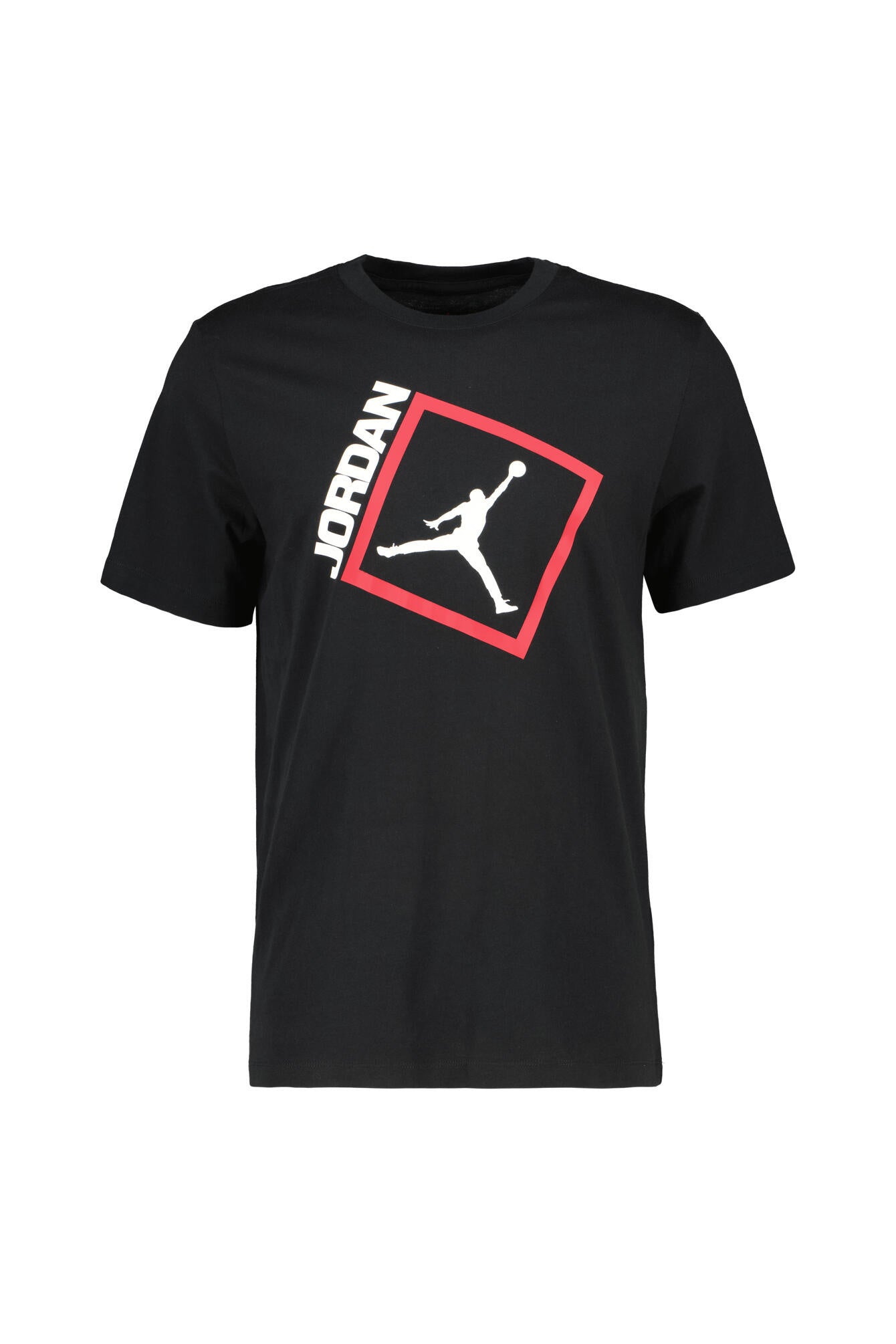 T-Shirt aus Baumwollmix - 011-BLACK - Schwarz