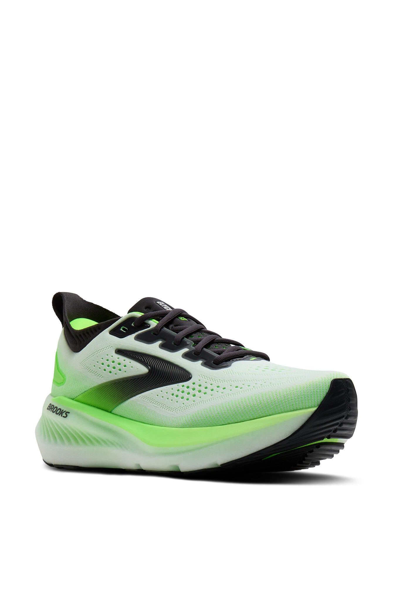 Laufschuhe GLYCERIN 23 - 154-White/Phantom/Green Gecko - Grün