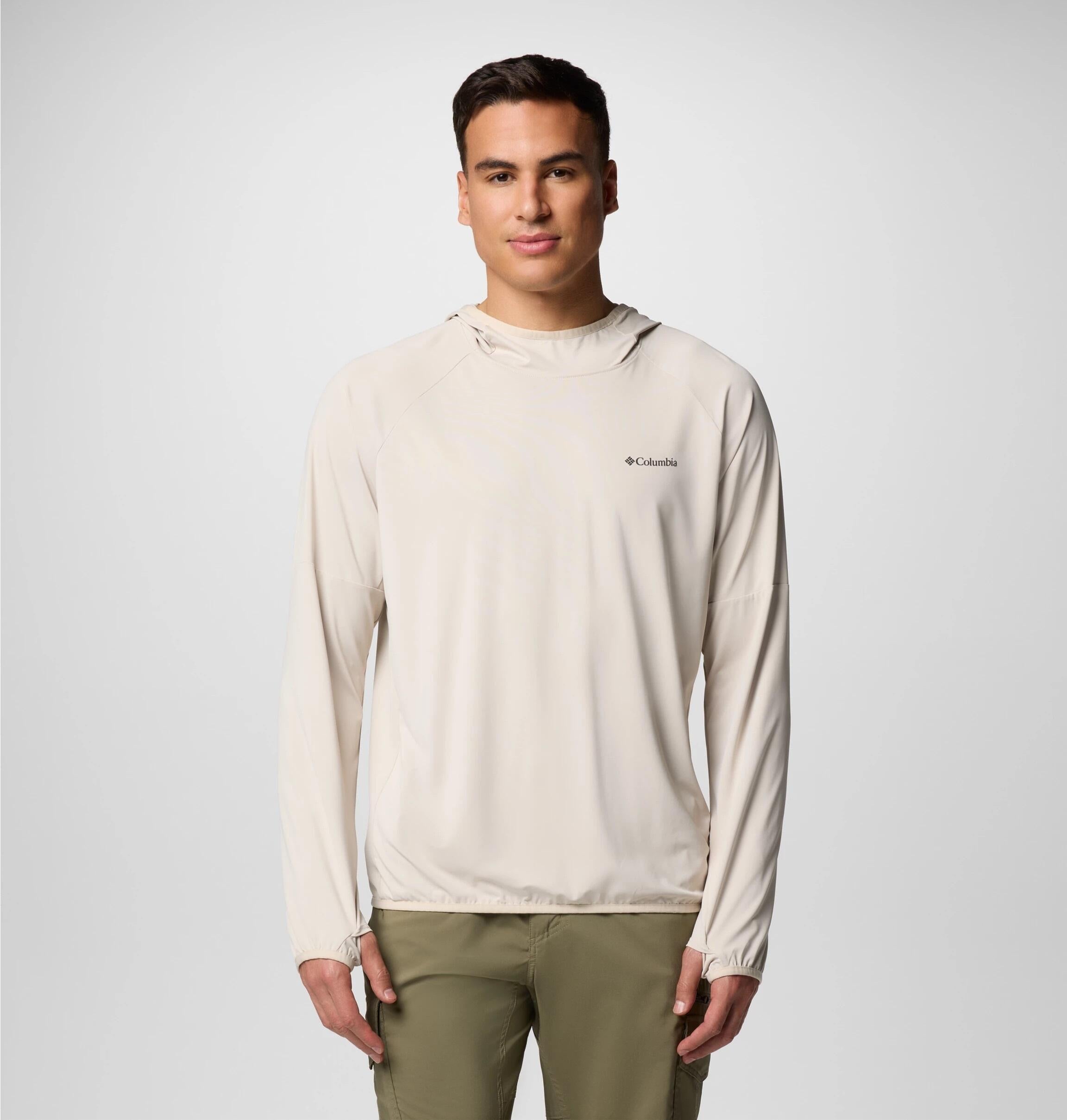 Funktionsshirt SKIEN VALLEY - 278-Dark Stone - Beige