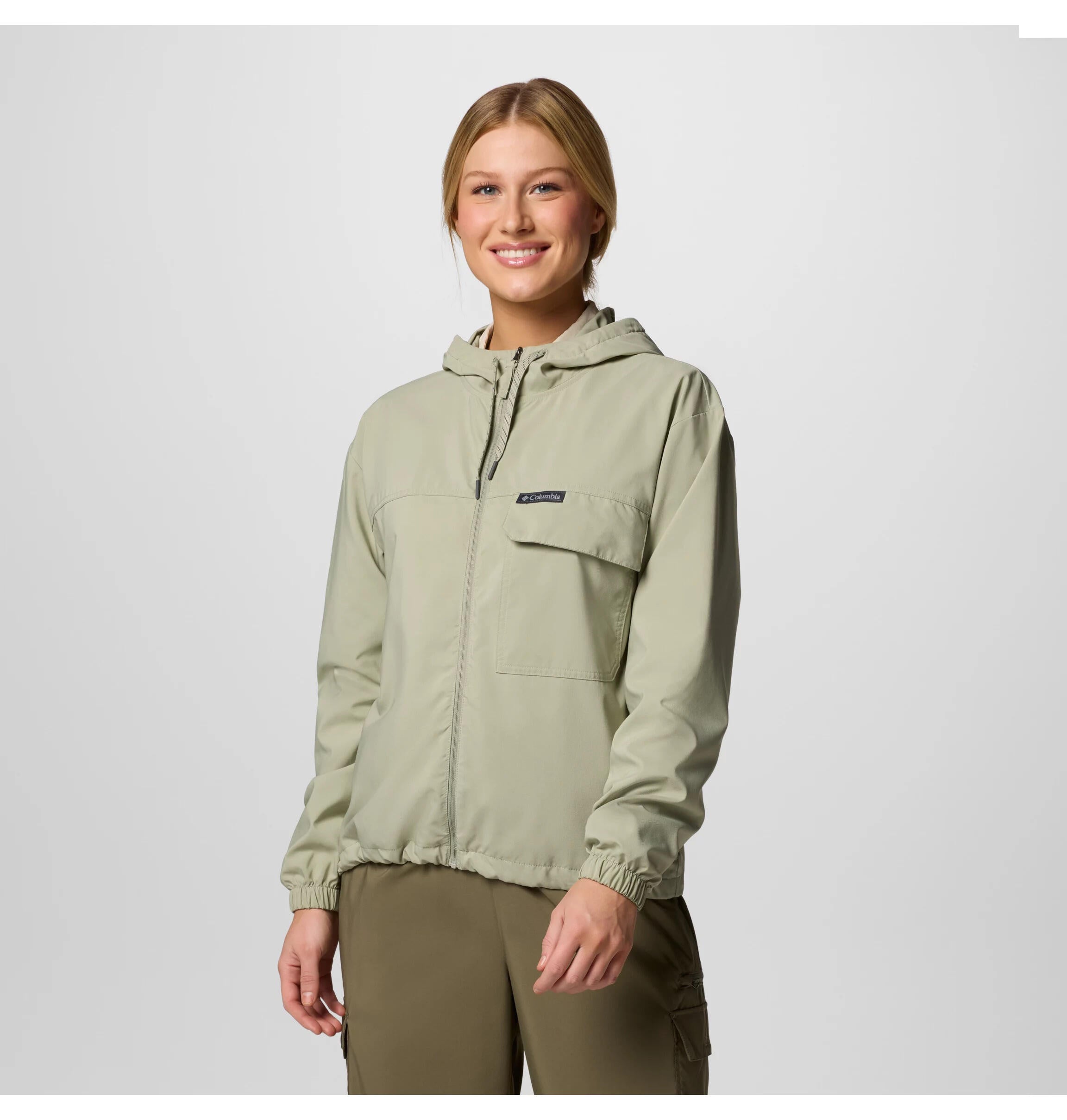 Freizeitjacke SKIEN VALLEY - 348-Safari - Khaki