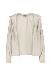 Freizeitjacke Skien Valley Hooded - 278-Dark Stone - Beige