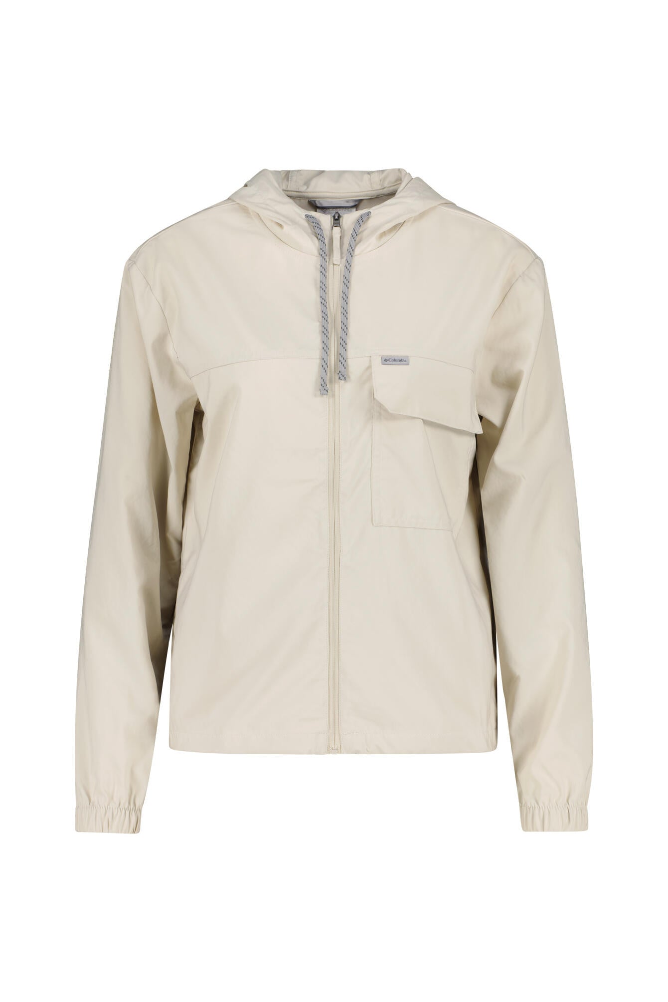 Freizeitjacke Skien Valley Hooded - 278-Dark Stone - Beige