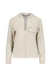 Freizeitjacke Skien Valley Hooded - 278-Dark Stone - Beige