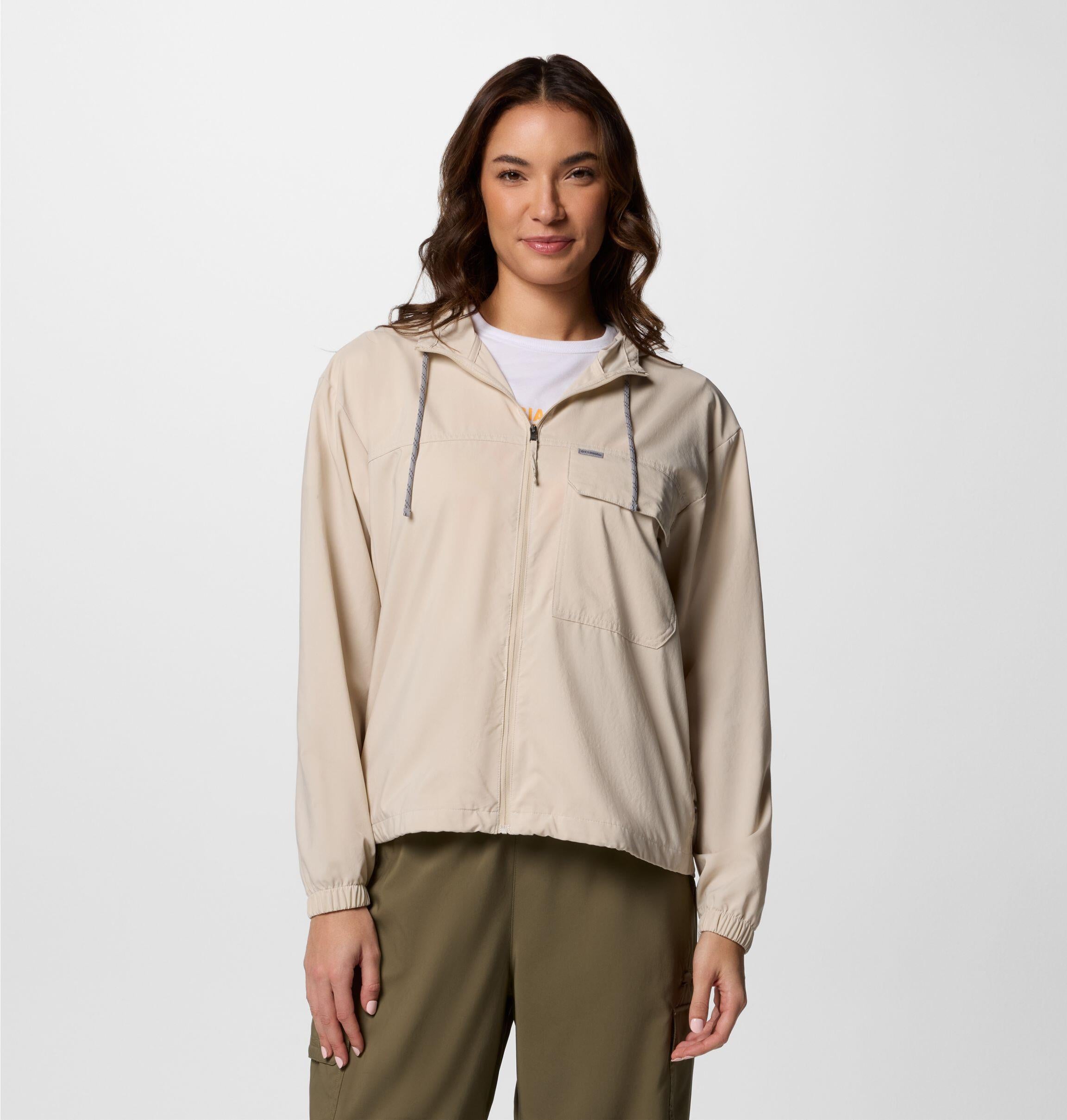 Freizeitjacke SKIEN VALLEY - 278-Dark Stone - Beige