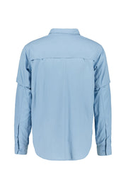 Funktionshemd SKIEN VALLEY - 431-Ripple Blue - Blau