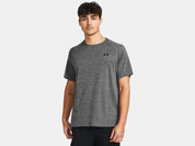 Geripptes Funktionsshirt - 025-CASTLEROCK - Grau