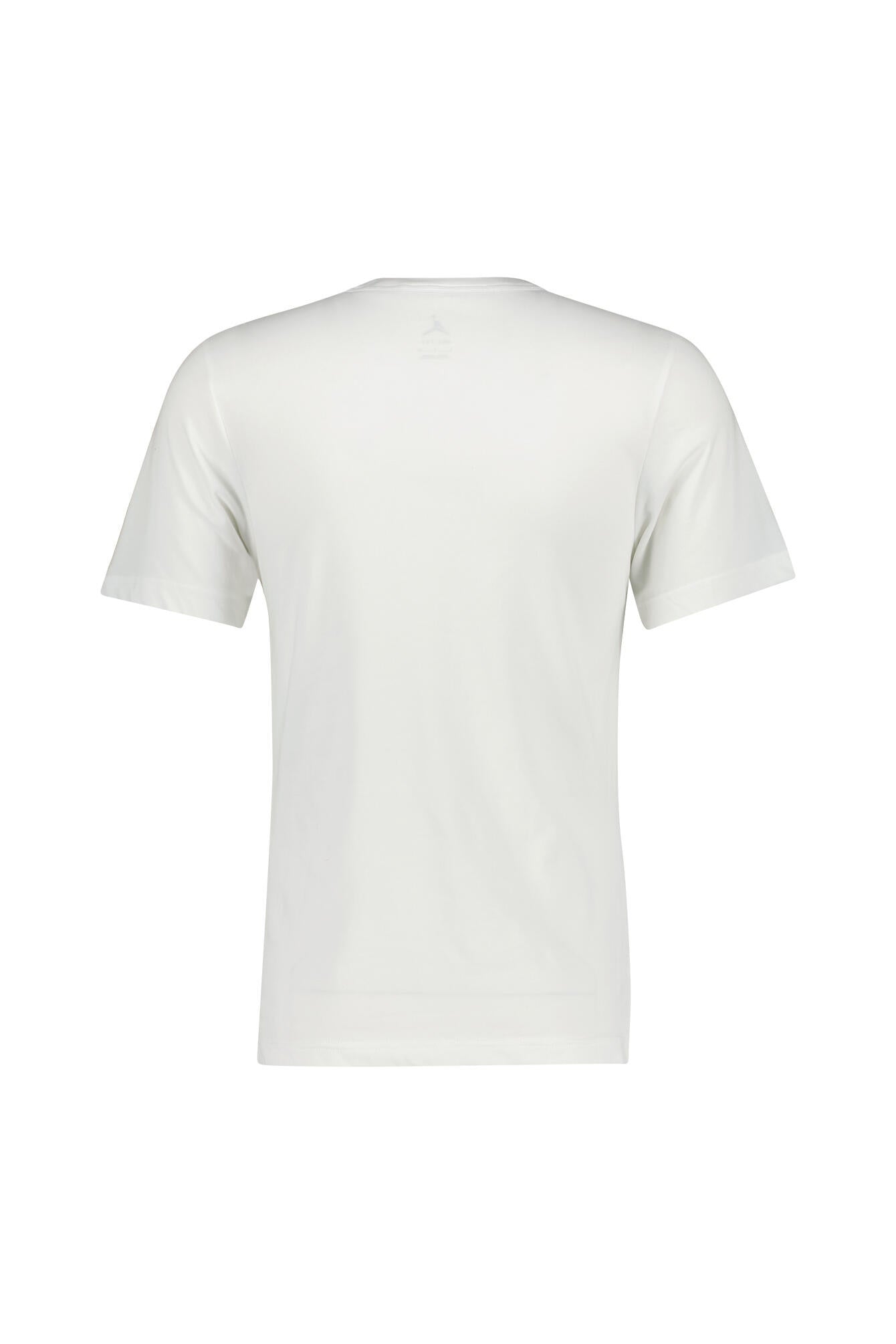 T-Shirt aus Baumwollmix - 100-WHITE/BLACK - Weiß