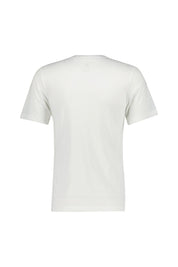 T-Shirt aus Baumwollmix - 100-WHITE/BLACK - Weiß