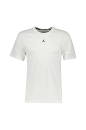 T-Shirt aus Baumwollmix - 100-WHITE/BLACK - Weiß