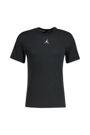 T-Shirt aus Baumwollmix - 010-BLACK/WHITE - Schwarz