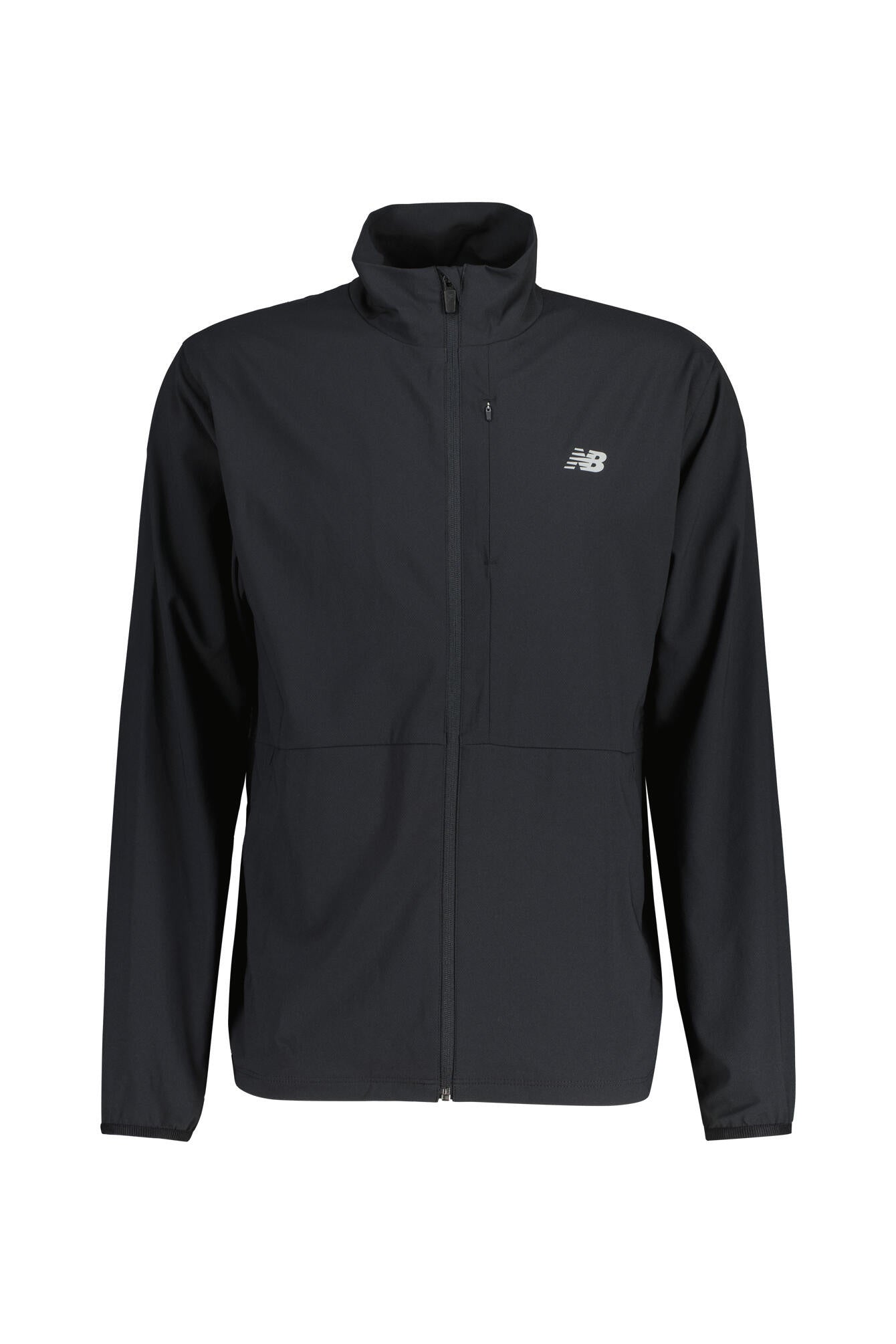 Trainingsjacke STRETCH WOVEN - BK-BK - Schwarz