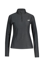 Funktionsshirt ESSENTIALS SPACE DYE QUARTER - BKH-BKH BLK HEAT - Schwarz