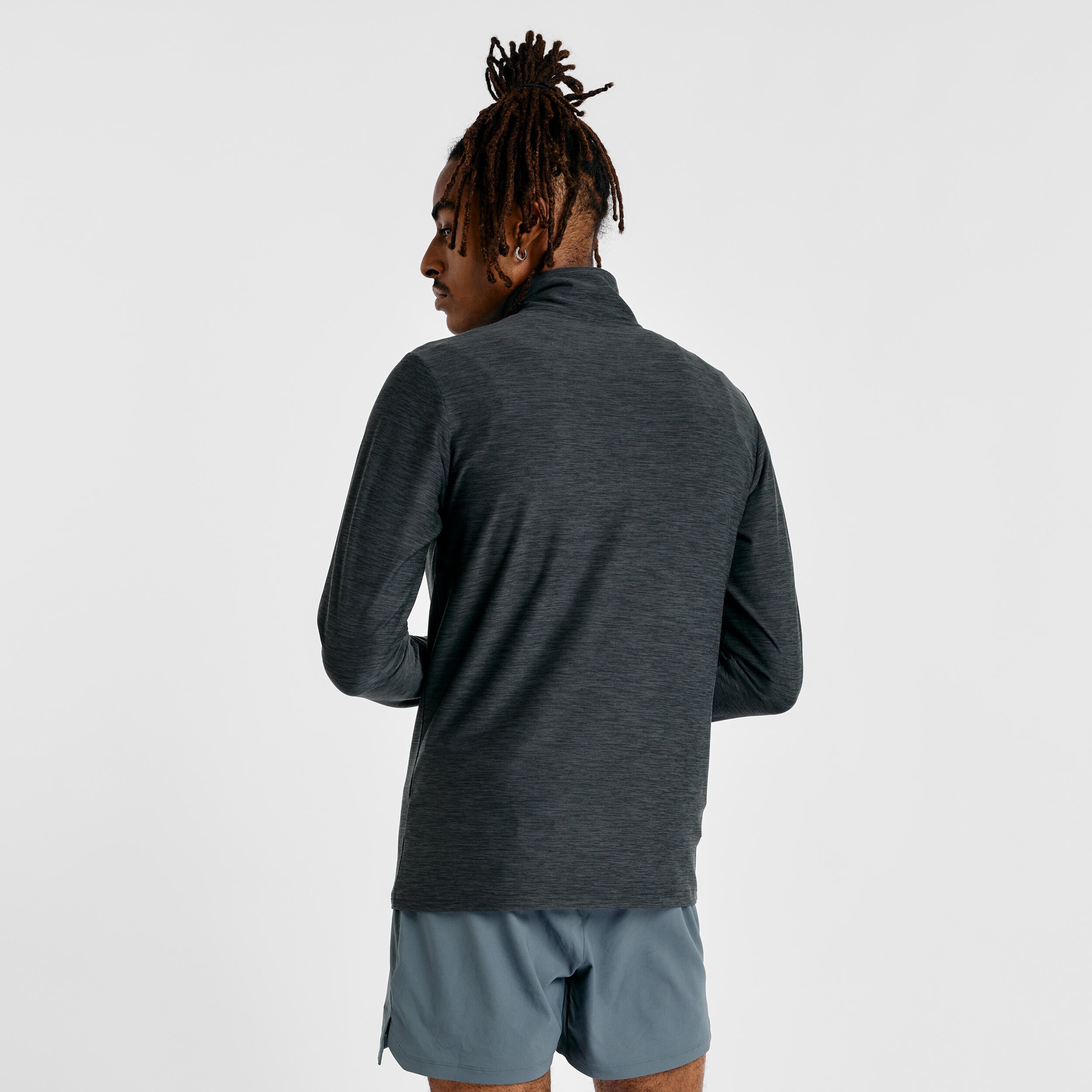 Laufschirt mit Stehkragen - BKH-BKH BLK HEAT - Grau