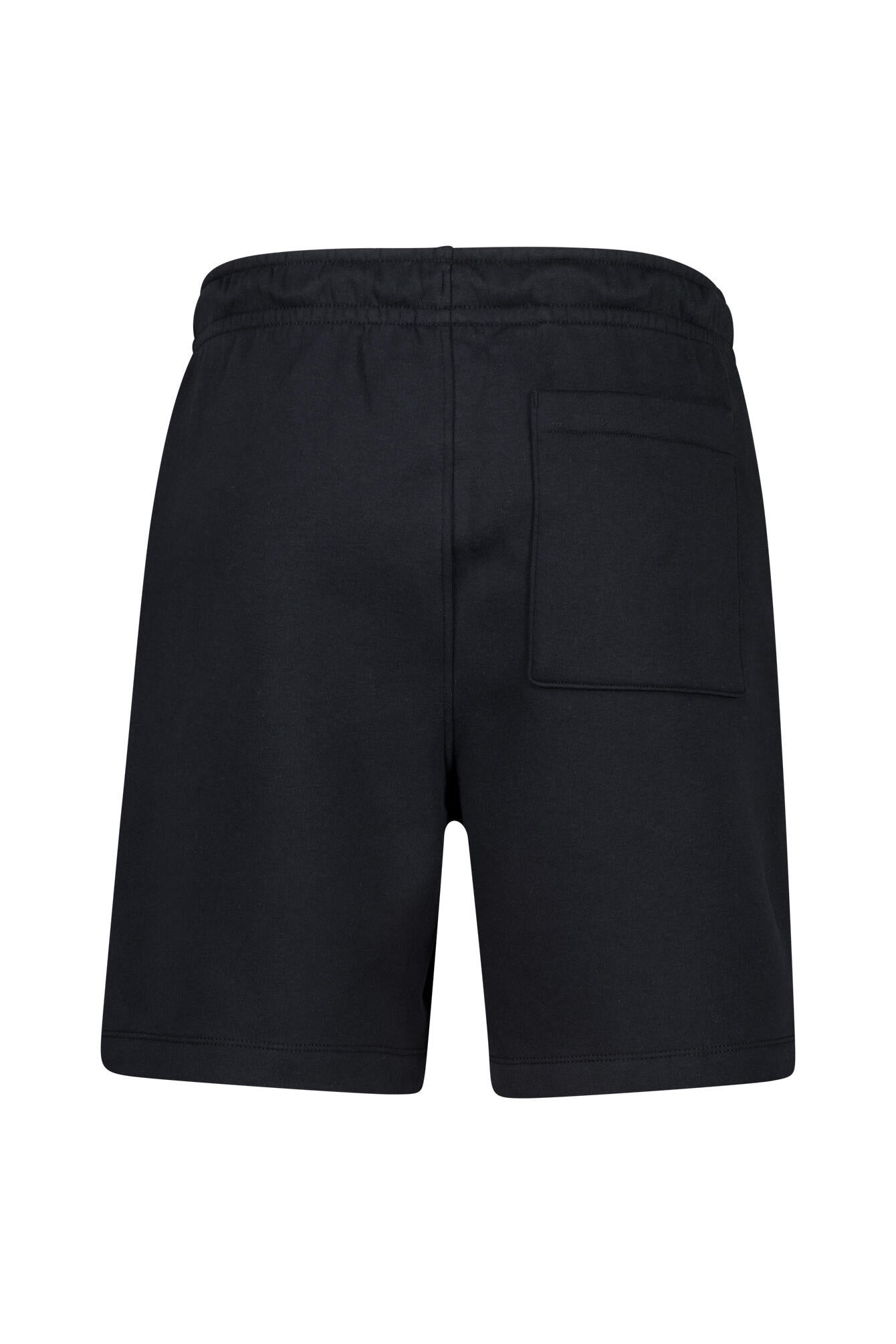 Sweatshorts aus Baumwollmix - 010-BLACK/WHITE - Schwarz