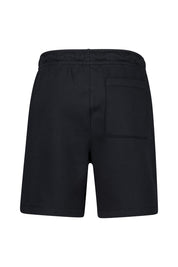 Sweatshorts aus Baumwollmix - 010-BLACK/WHITE - Schwarz
