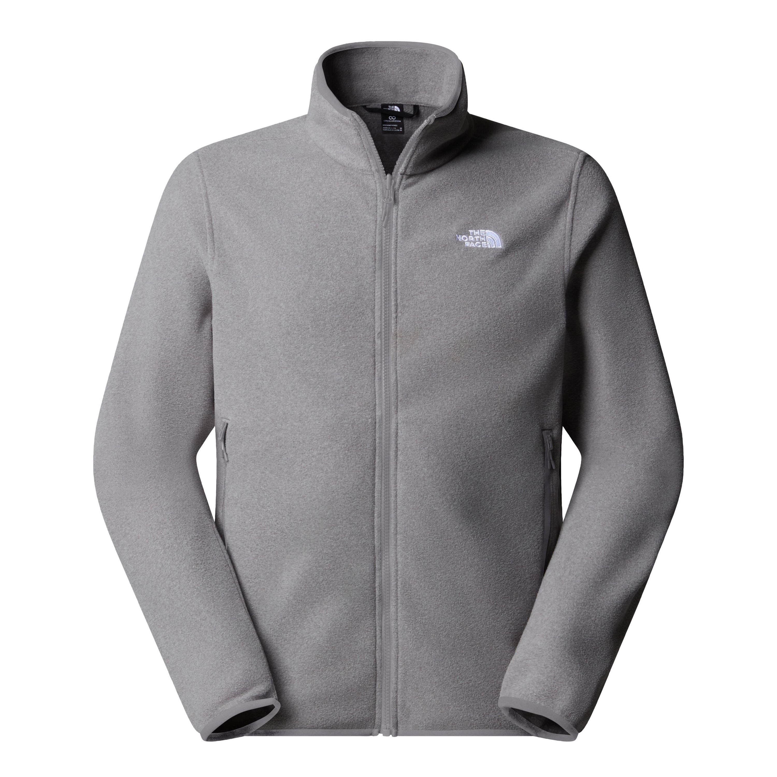 Fleecejacke GLACIER - CQI-TNF Mid Grey Heather - Grau