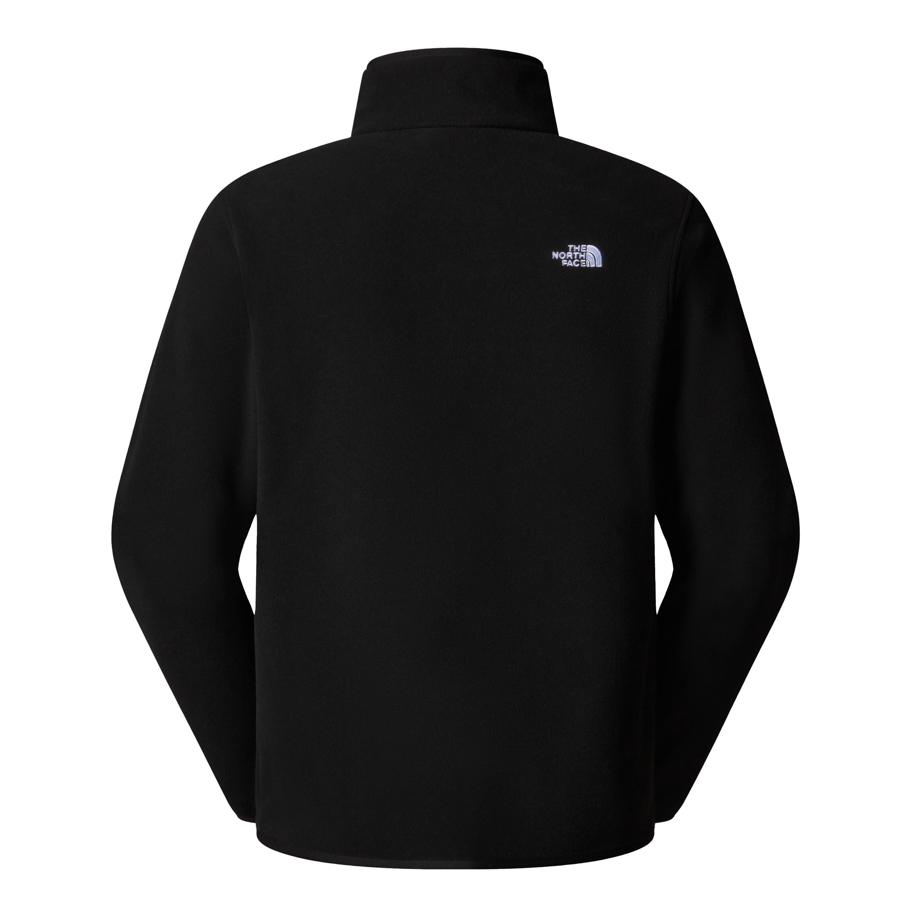 Fleecepullover GLACIER mit Stehkragen - JK3-TNF BLACK - Schwarz