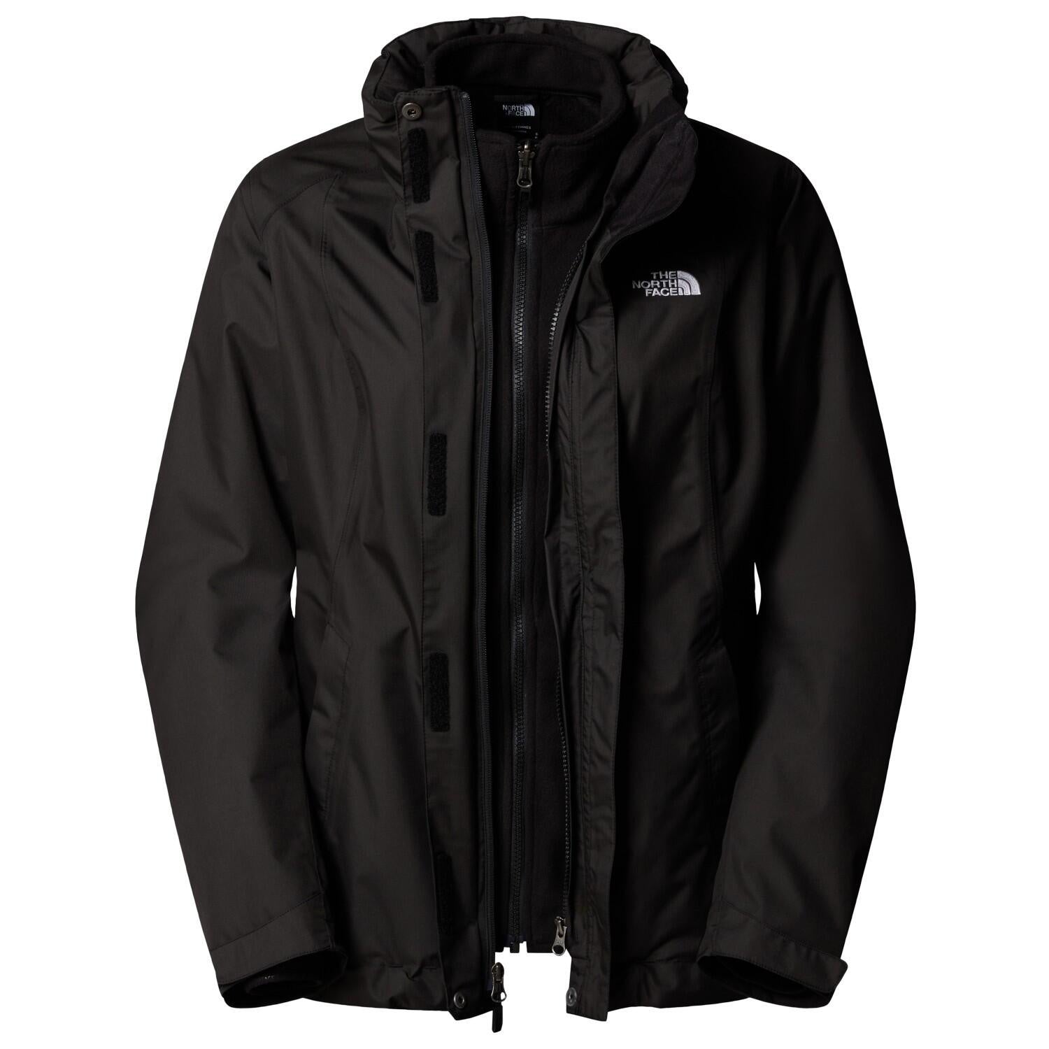 3-in-1-Jacke EVOLVE II TRICLIMATE - JK3-TNF BLACK - Schwarz
