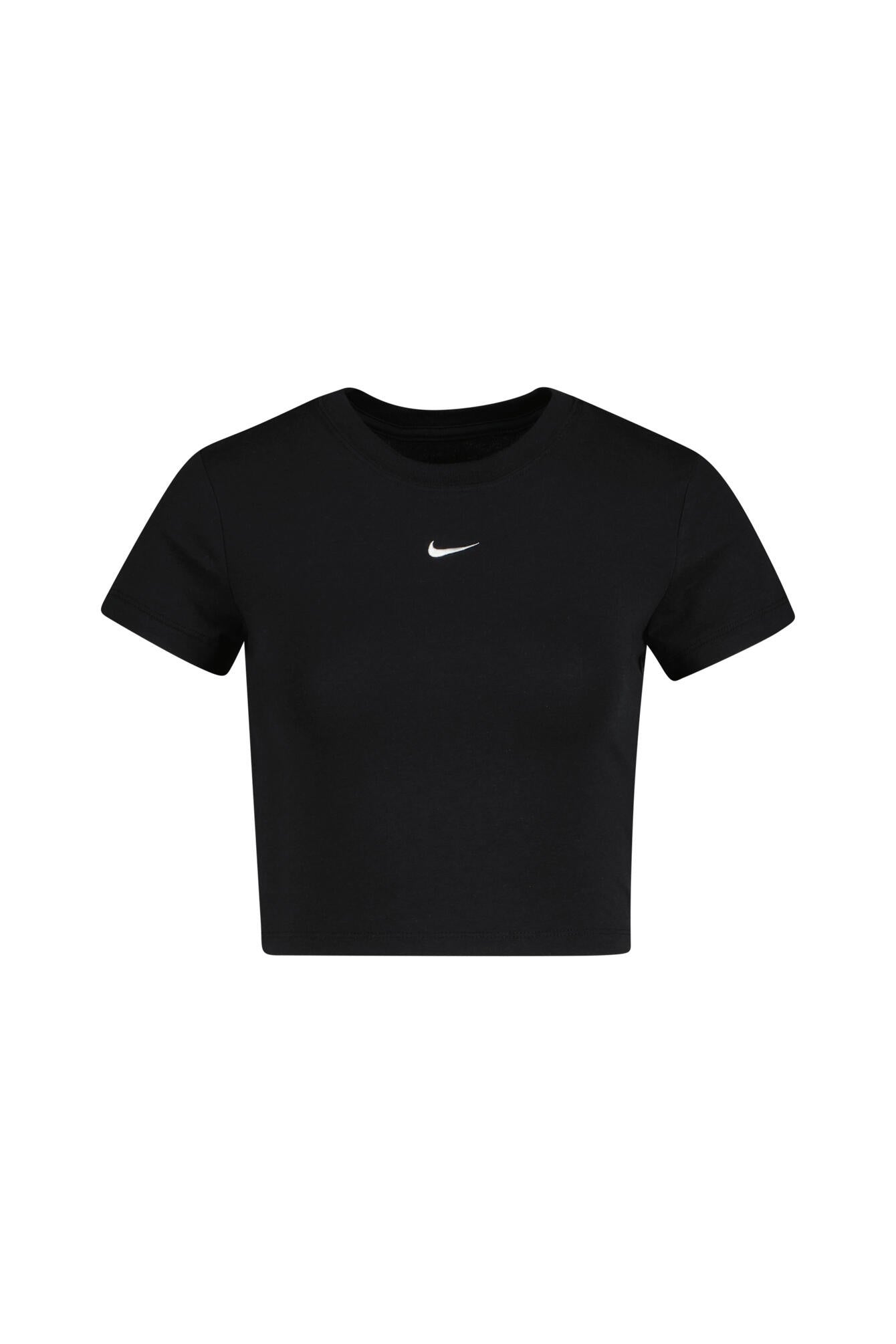 T-Shirt aus Baumwollmix - 011-BLACK/SAIL - Schwarz