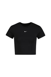 T-Shirt aus Baumwollmix - 011-BLACK/SAIL - Schwarz