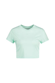 T-Shirt aus Baumwollmix - 353-MINT FOAM - Grün