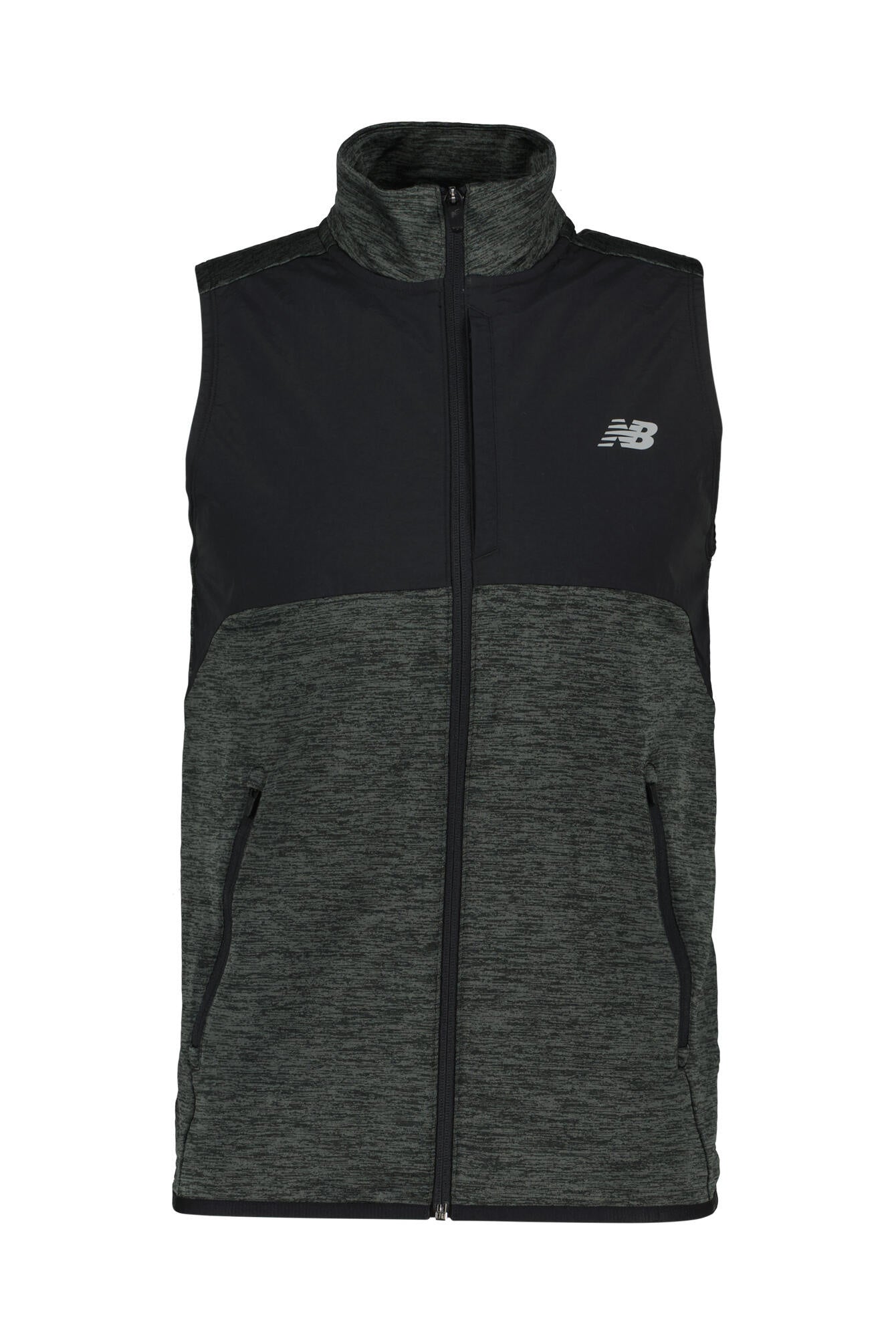 Weste mit Stehkragen - BK-BK - Grau
