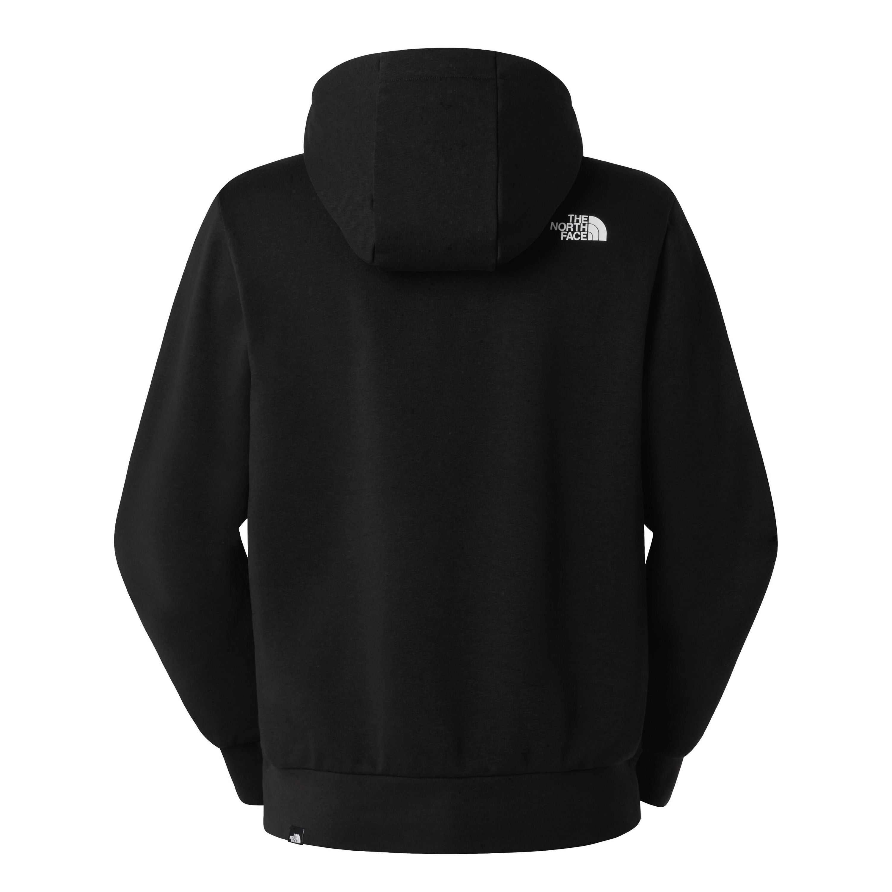 Sweatjacke SIMPLE DOME Regular Fit - JK3-TNF BLACK - Schwarz