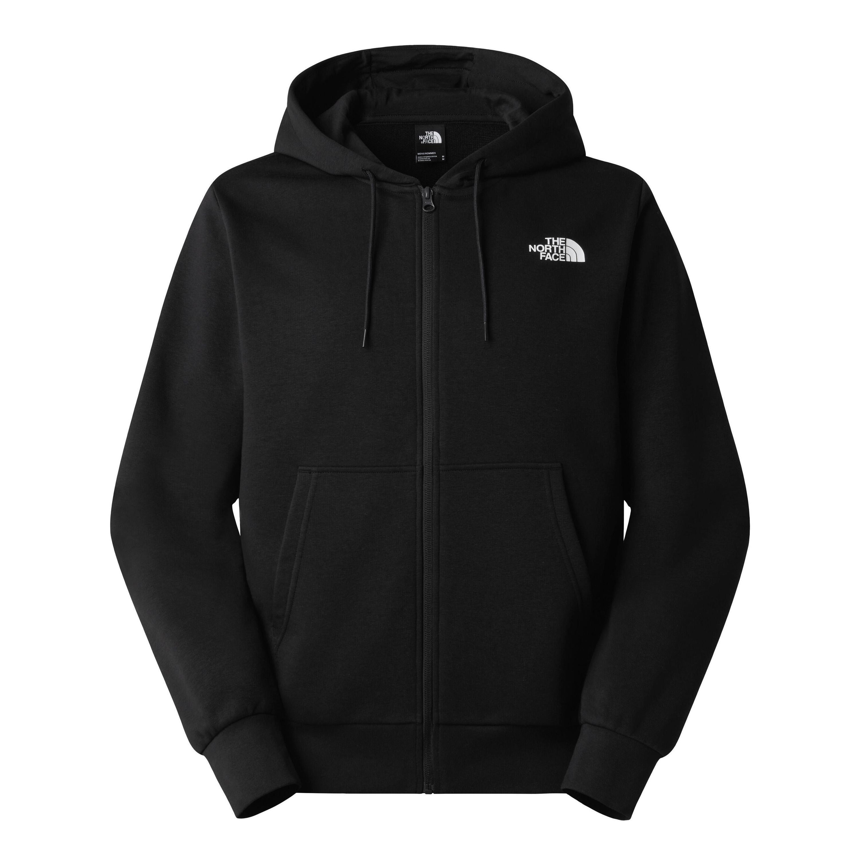 Sweatjacke SIMPLE DOME Regular Fit - JK3-TNF BLACK - Schwarz