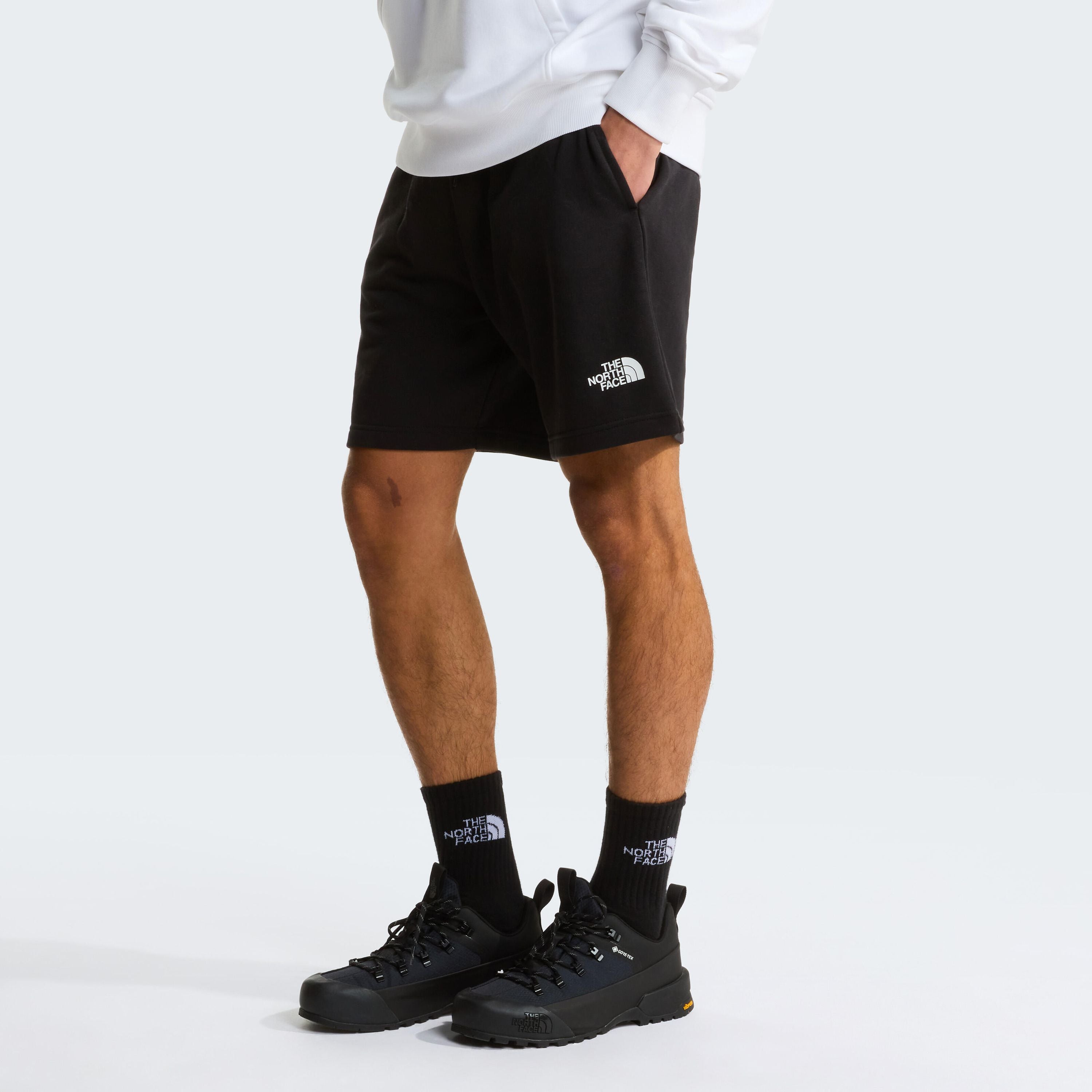 Sweatshorts Regular Fit - JK3-TNF BLACK - Schwarz