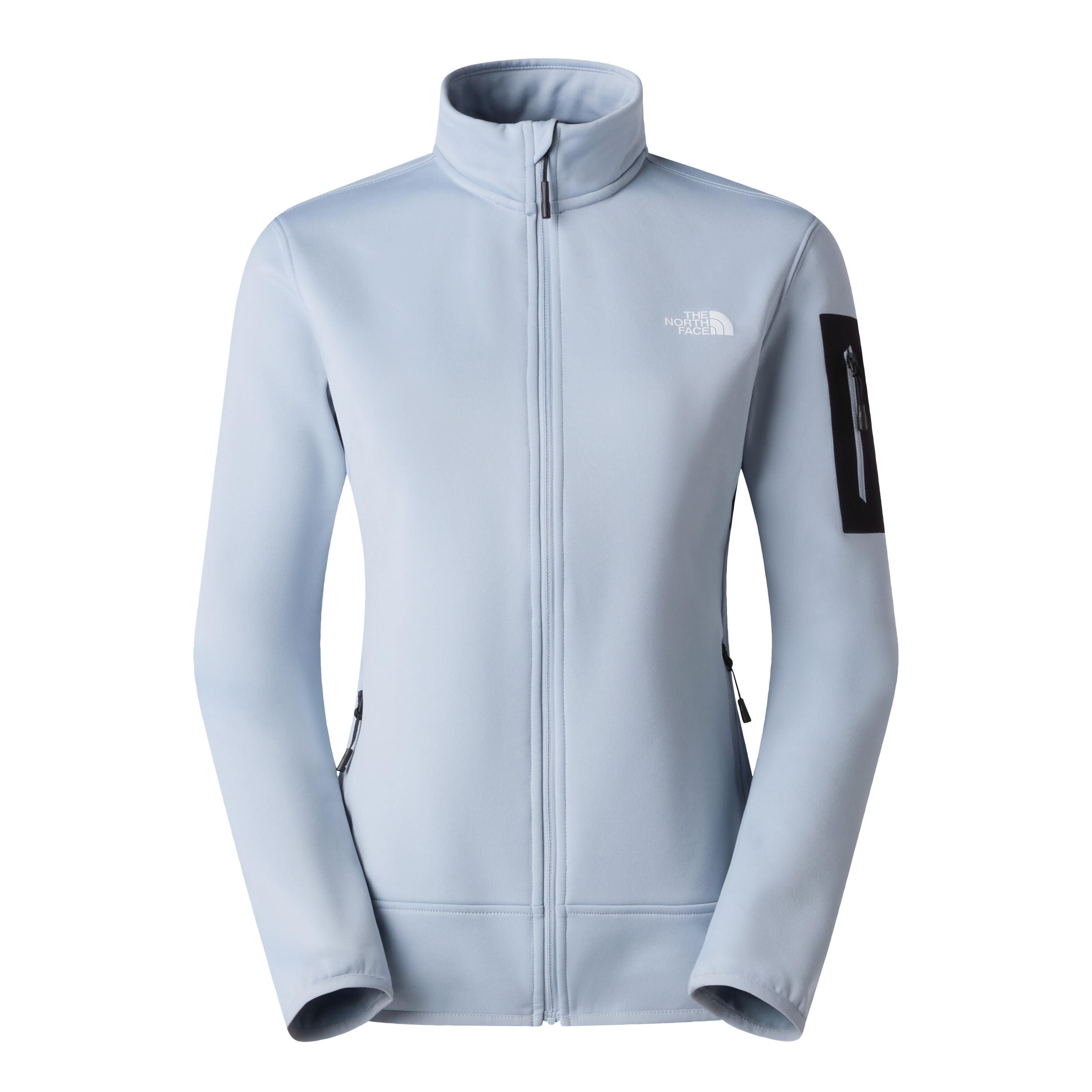 Fleecejacke MISTYESCAPE - GG9-Frost Grey/TNF Black - Blau