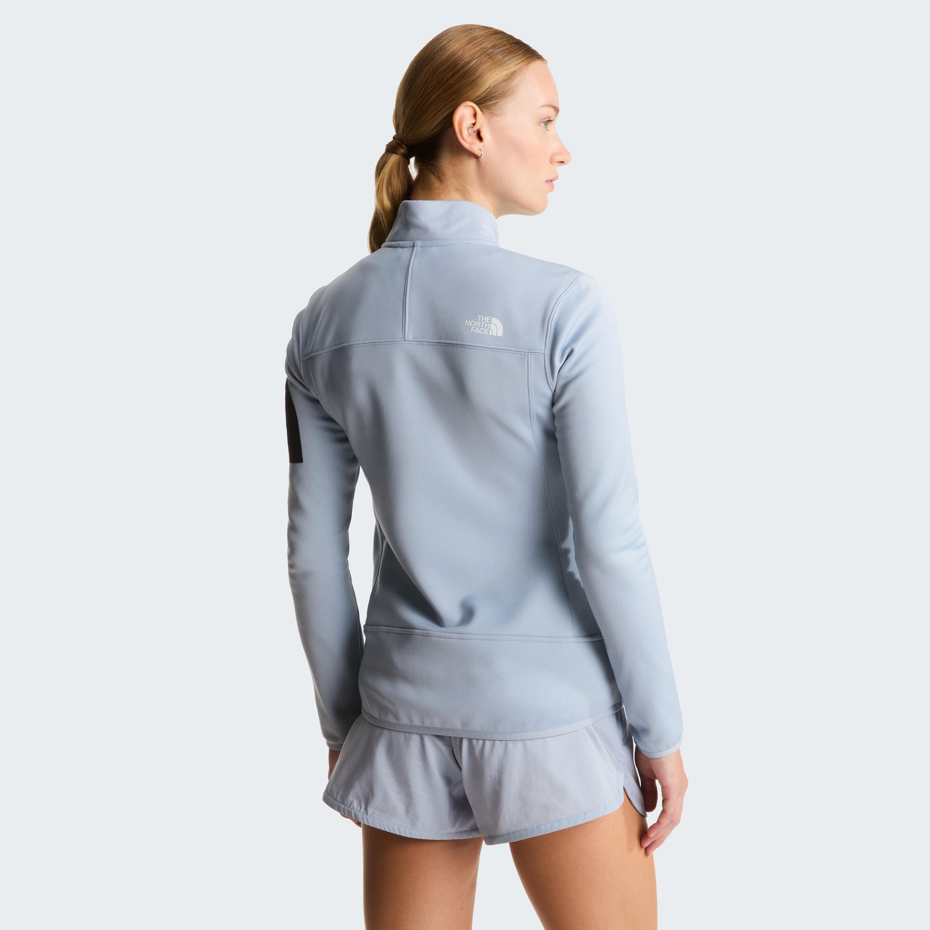 Fleecejacke MISTYESCAPE - GG9-Frost Grey/TNF Black - Blau