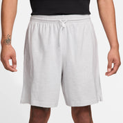 Sweatshorts NIKE CLUB aus Baumwolle - 051-BIRCH HEATHER/WHITE - Grau