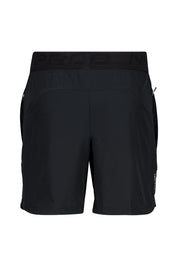 Funktionsshorts Regular Fit - 010-BLACK/WHITE - Schwarz