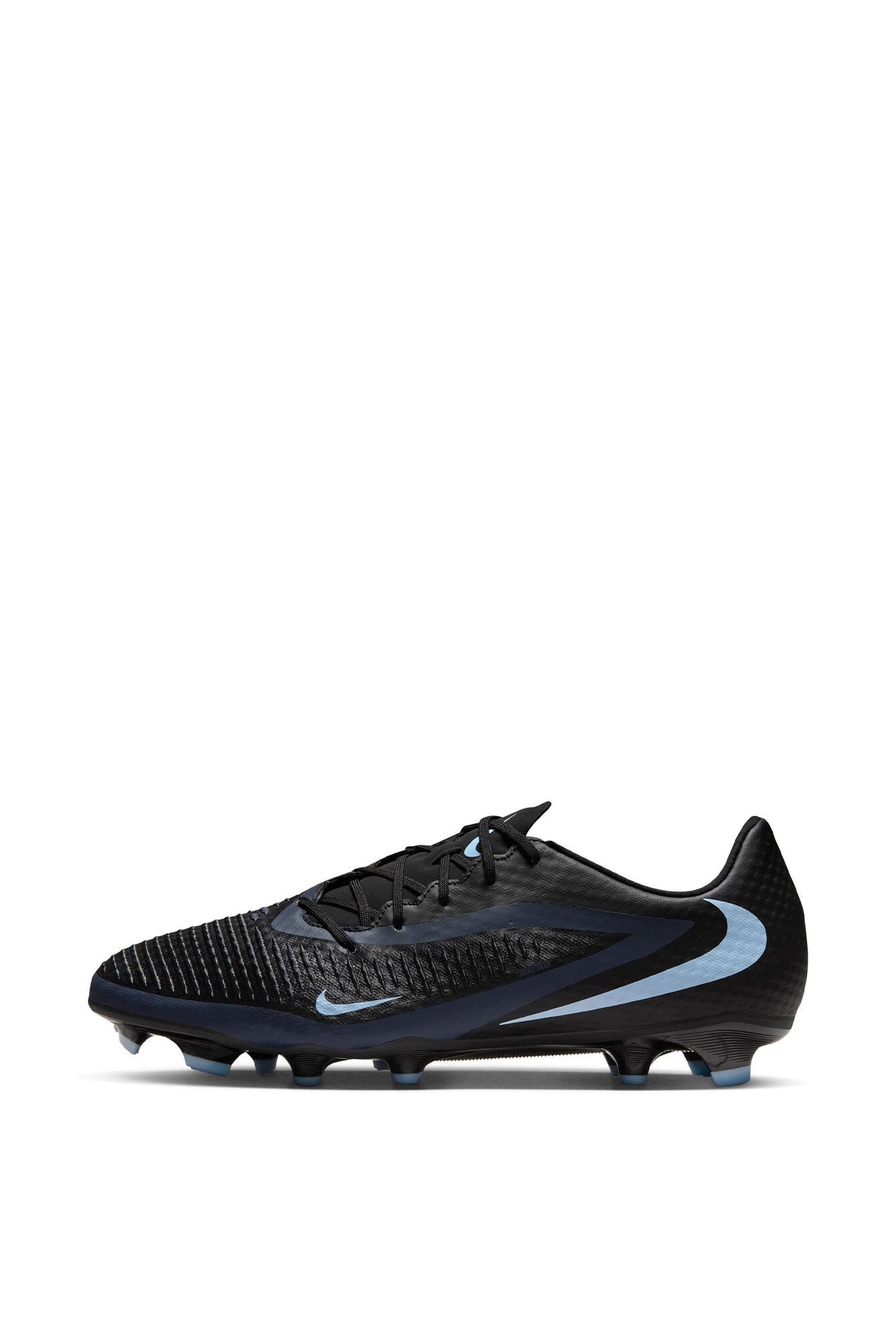Fußballschuhe PHANTOM 6 LOW ACADEMY FG/MG - 003-BLACK/BLACK - Schwarz