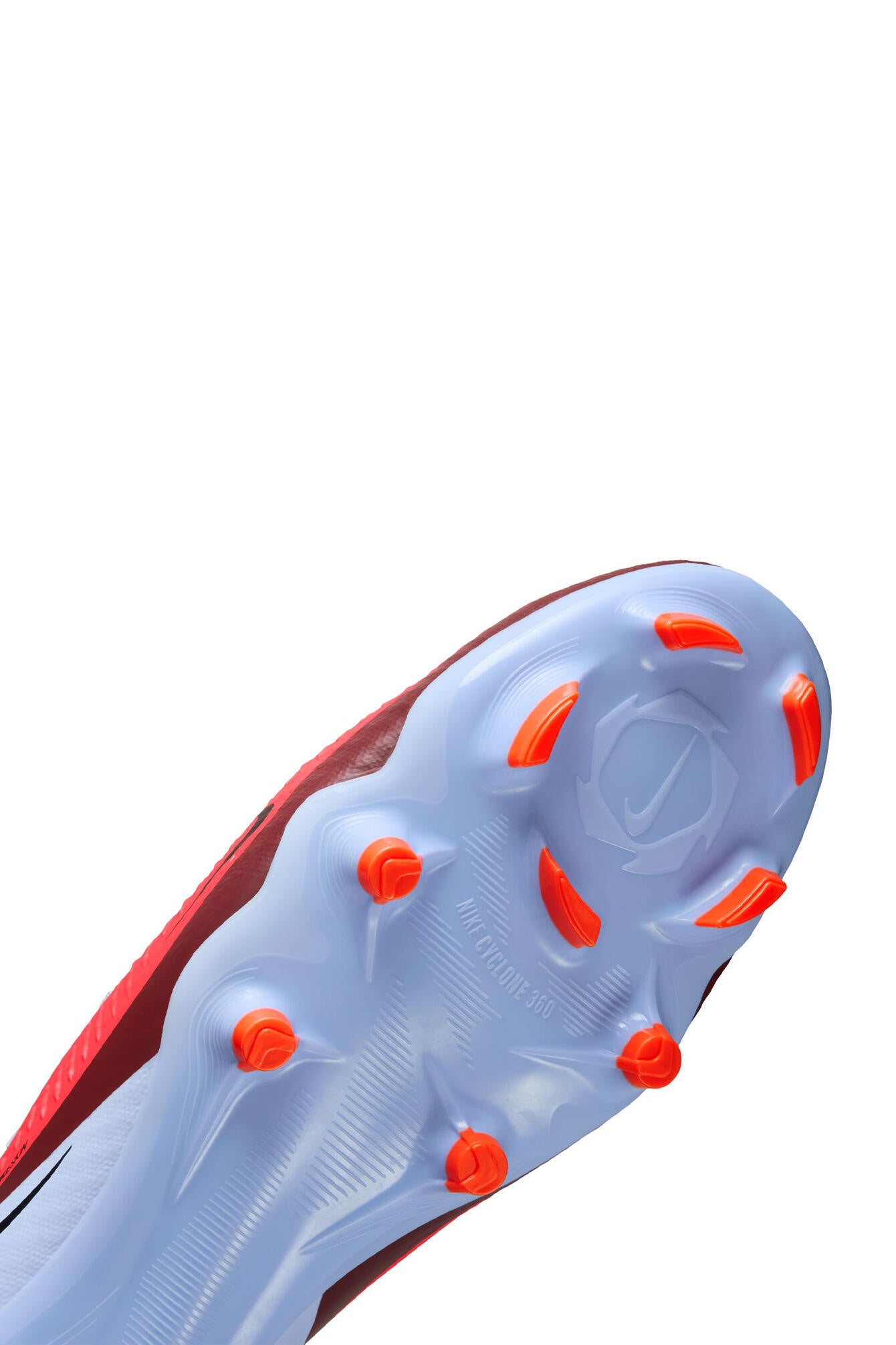 Fußballschuhe PHANTOM 6 LOW ACADEMY FG/MG - 400-ROYAL TINT/BRIGHT CRIMSON - Violett