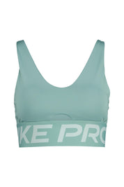 Sport-BH NIKE PRO INDY PLUNGE - 017-CANNON/JADE ICE/WHITE - Türkis