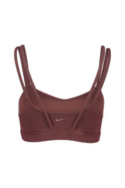 Sport-BH Dri-FIT ALATE - 652-BURGUNDY CRUSH/WHITE - Rot