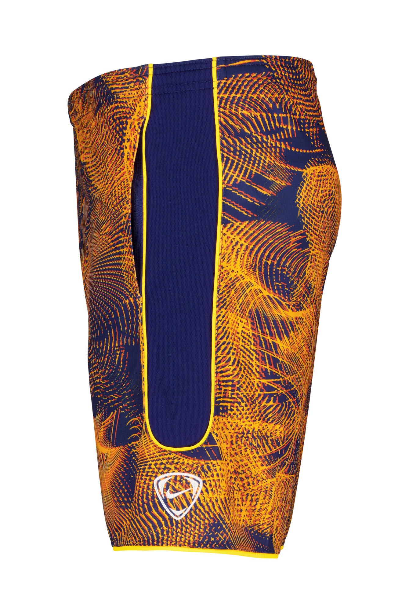 Funktionsshorts Slim Fit - 494-BLUE VOID/LASER ORANGE/WHI - Blau