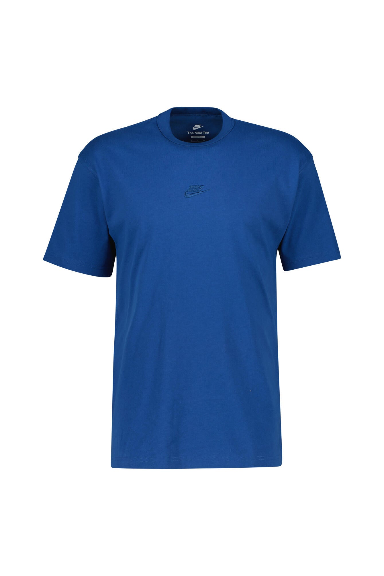 T-Shirt aus Baumwolle - 476-COURT BLUE - Blau