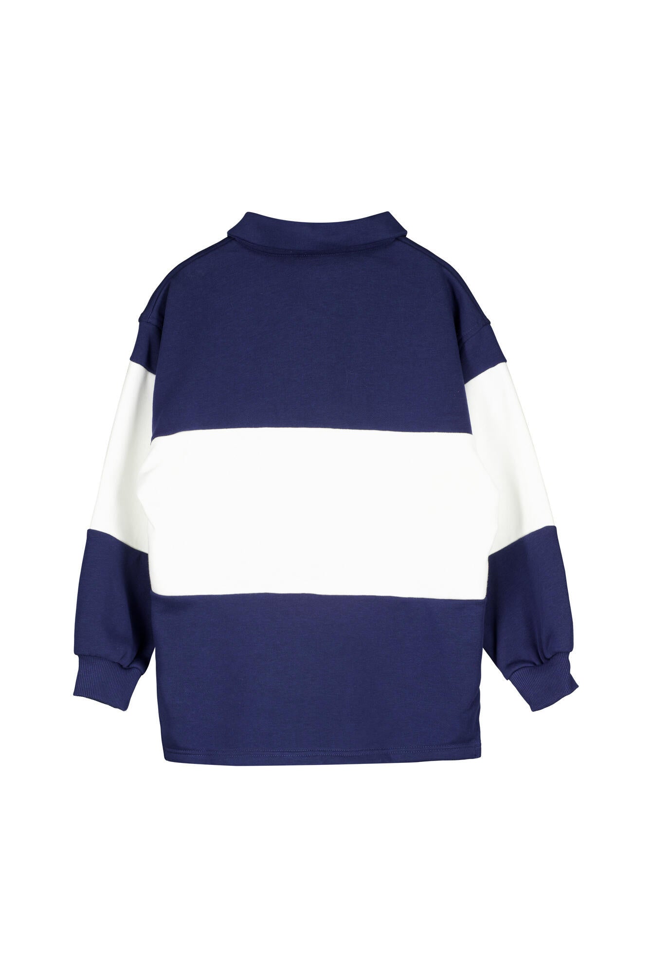 Sweatshirt aus Baumwollmix - 410-MIDNIGHT NAVY/SAIL/WHITE/W - Blau