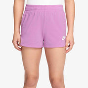 Sweatshorts aus Baumwolle - 503-LT MAGENTA/WHITE - Pink