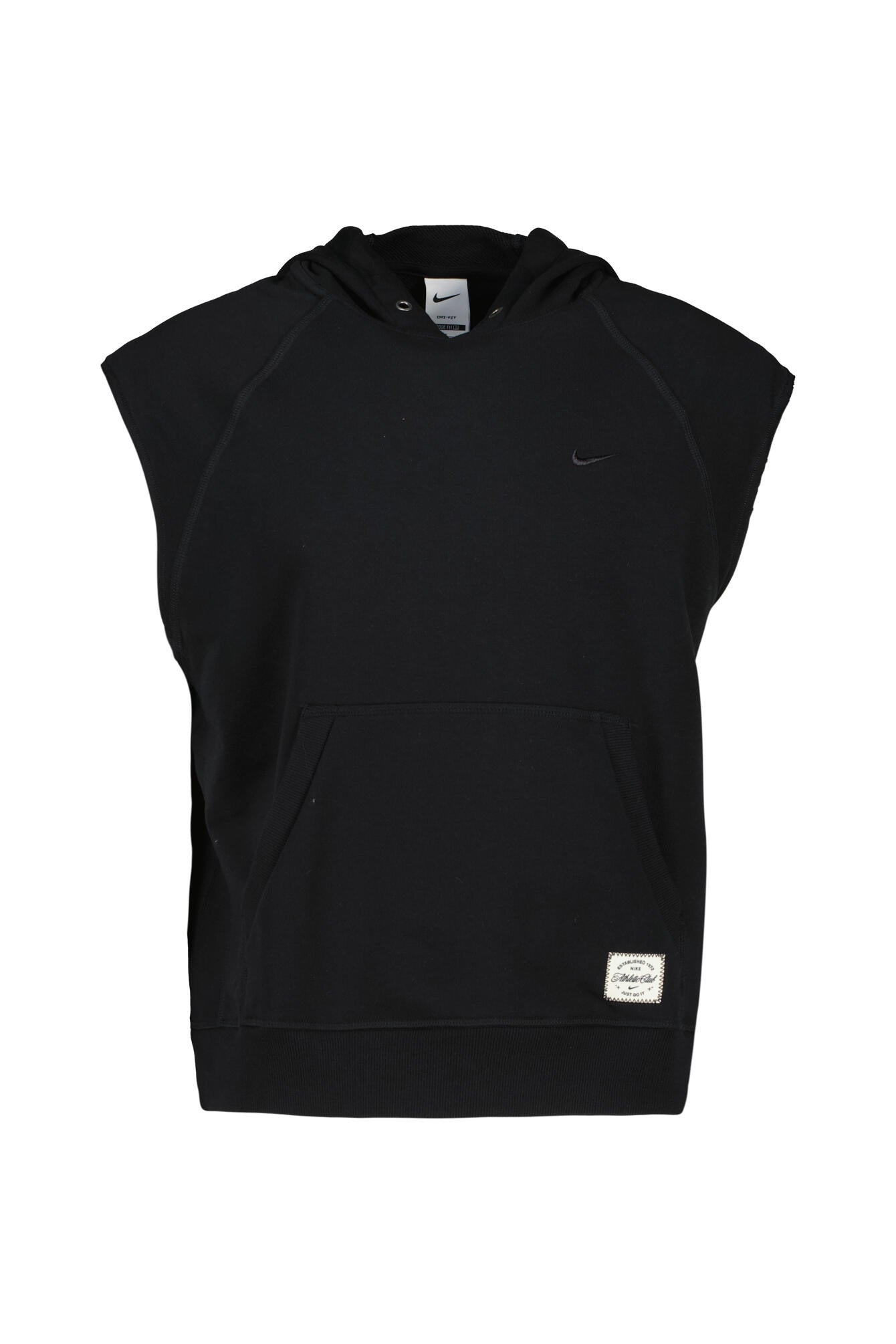 Sweathoodie aus Baumwollmix - 010-BLACK/BLACK - Schwarz