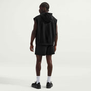 Sweathoodie aus Baumwollmix - 010-BLACK/BLACK - Schwarz