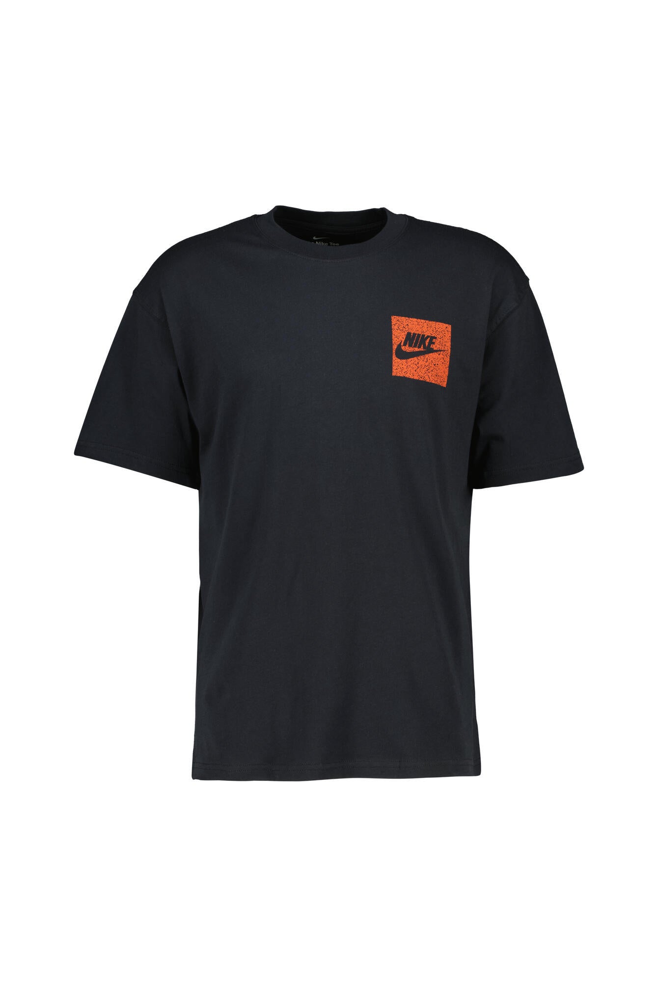 T-Shirt aus Baumwolle - 010-BLACK - Schwarz