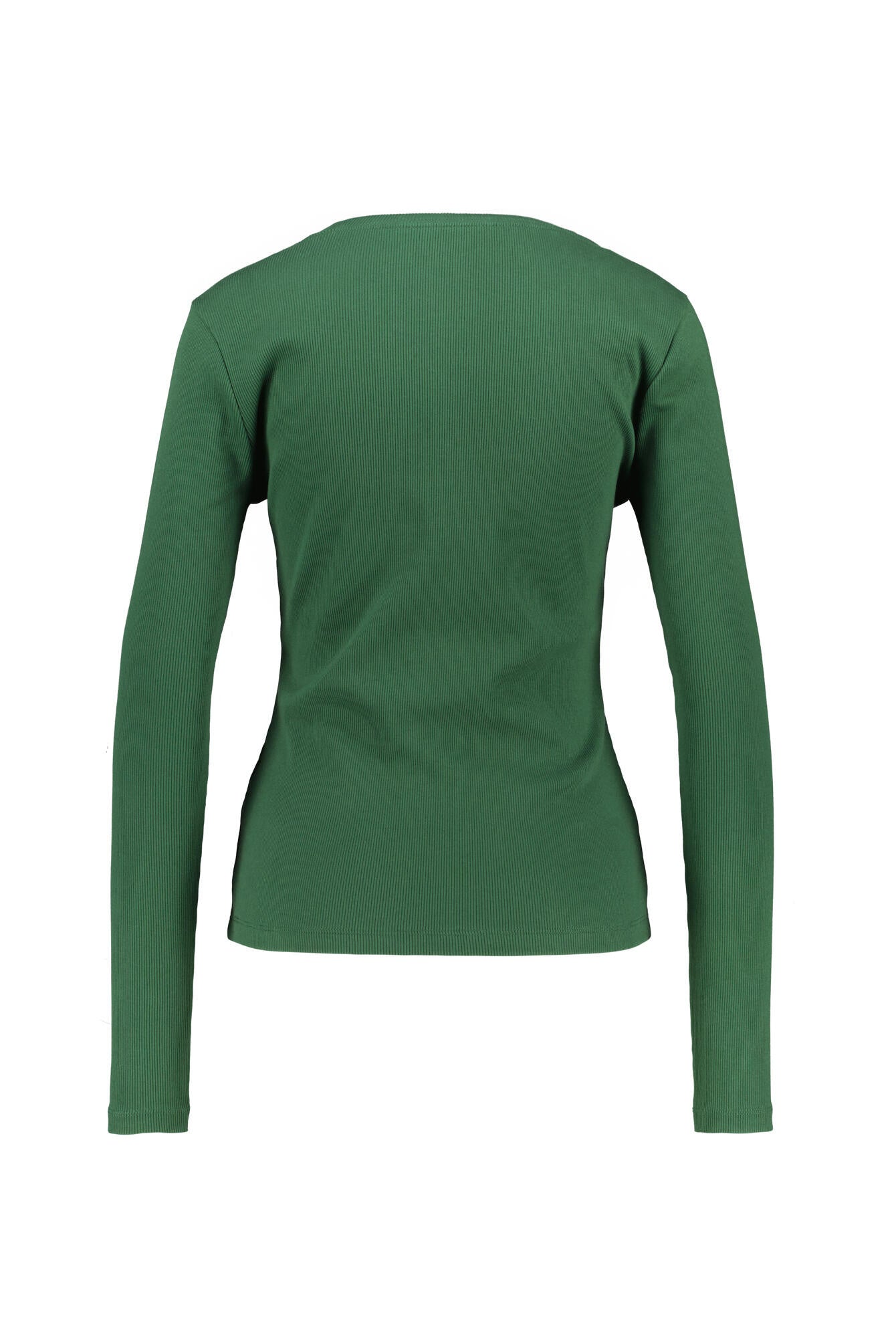 Langarmshirt aus Baumwolle - 323-FIR - Grün