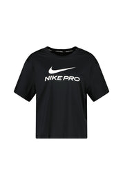 Funktionsshirt NIKE PRO Relaxed Fit - 010-BLACK/WHITE - Schwarz