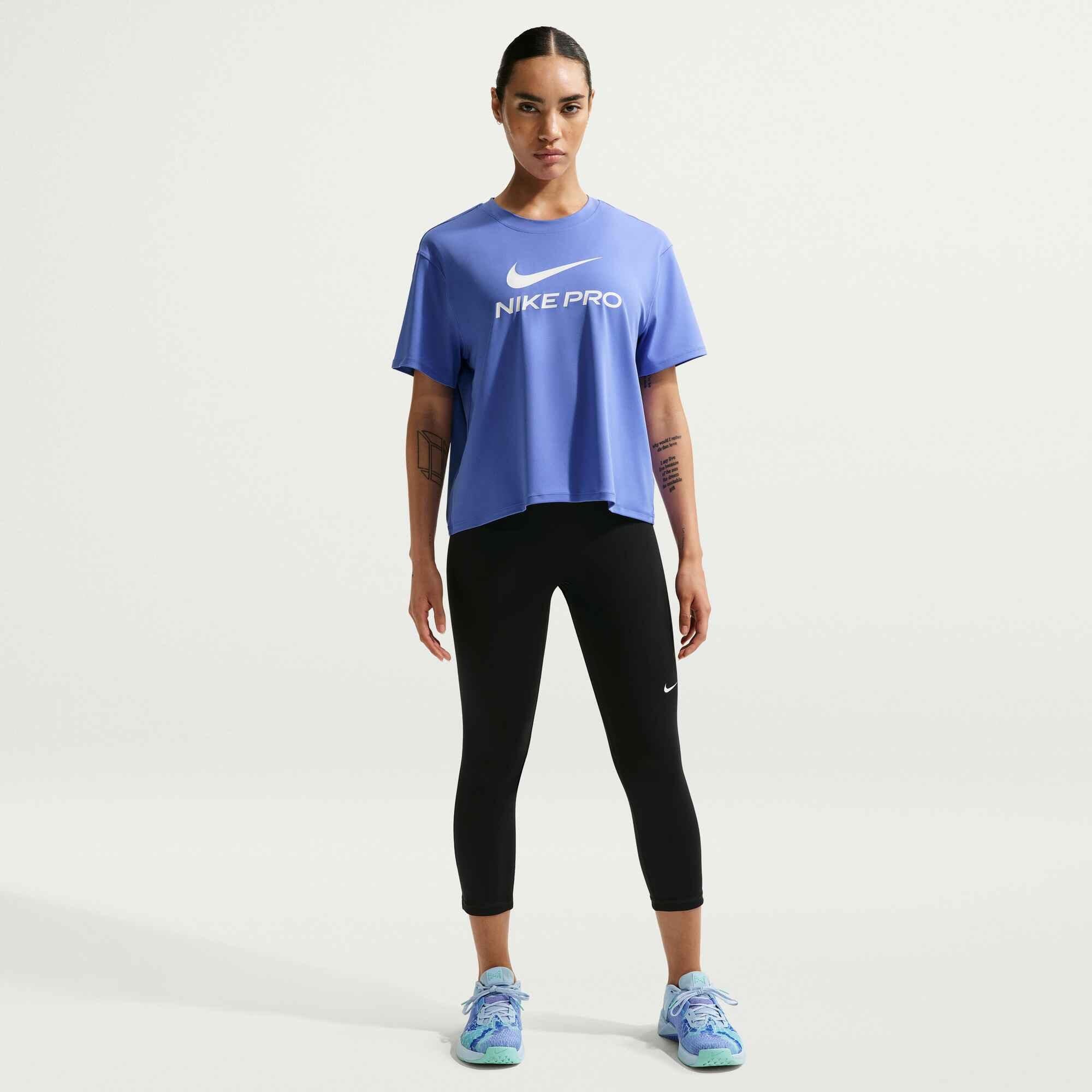 Funktionsshirt NIKE PRO Relaxed Fit - 570-SAPPHIRE/WHITE - Blau